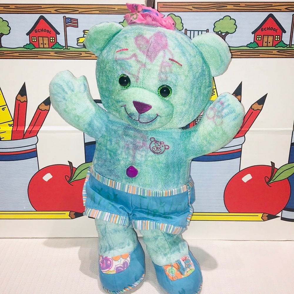 Jakks Pacific 1994 2005 Doodle Bear Plush